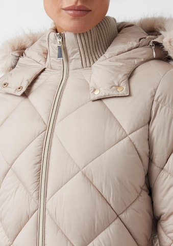 COMMA Wintermantel in Beige