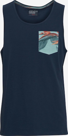 T-Shirt 'Troppo' BLEND en bleu : devant