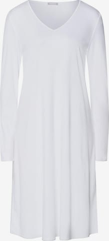 Hanro Nightgown 'Cotton Silk' in White: front