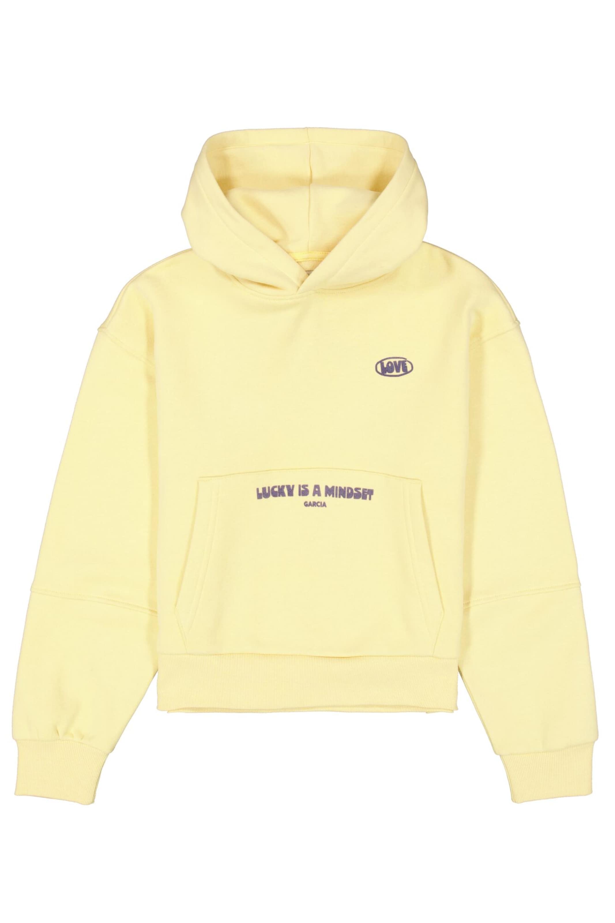 GARCIA Sweatshirt in Yellow: front