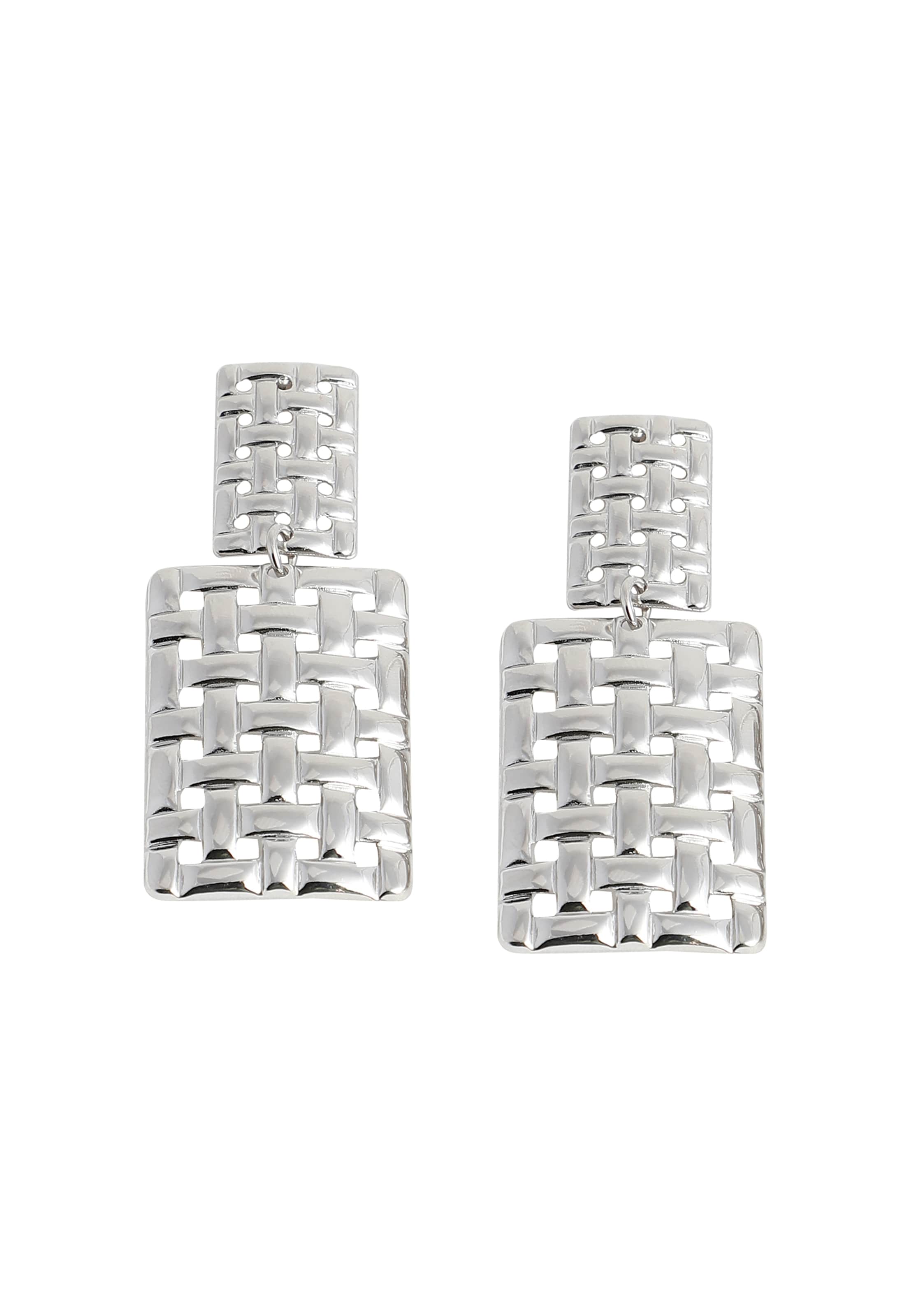 SOHI Kõrvarõngas 'Ferne', värv Hõbe: eest vaates