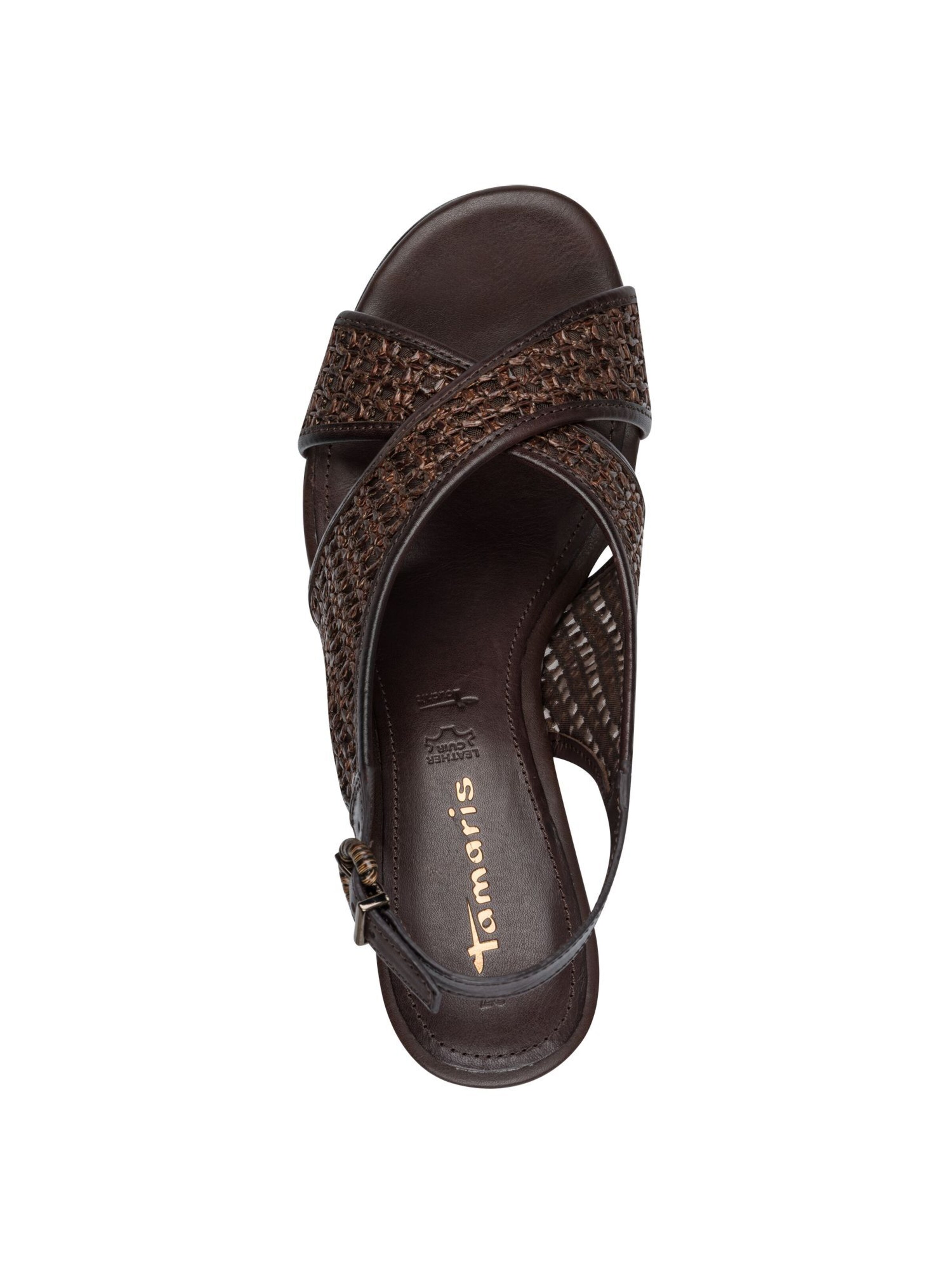 Sandales Tamaris en marron