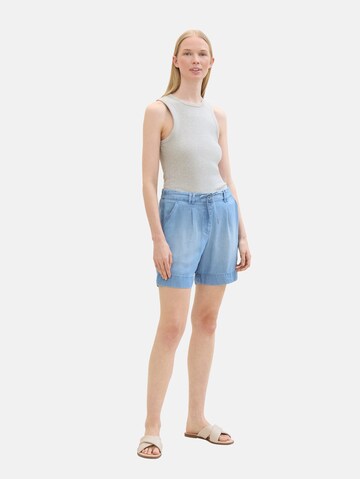 TOM TAILOR Regular Shorts in Blau