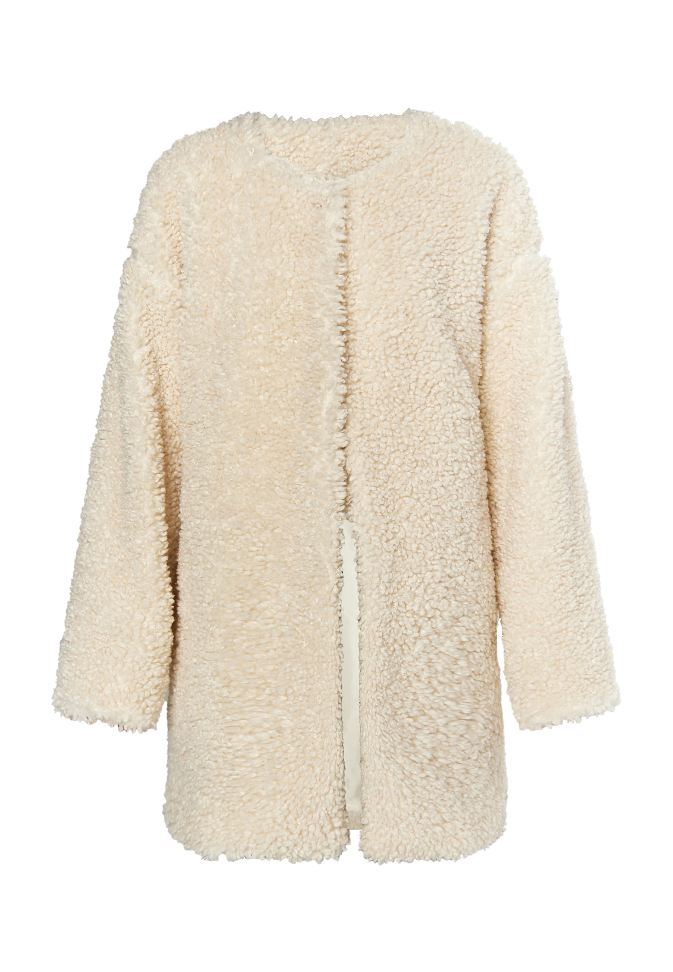 faina Zimná bunda - Béžová: predná strana