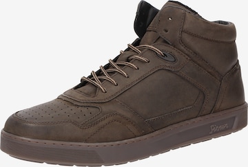 Bottines à lacets ' Tedroso-705 ' SIOUX en marron : devant