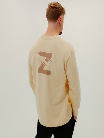 Zaisze Sportsweatshirt 'Soft Ember' in Beige