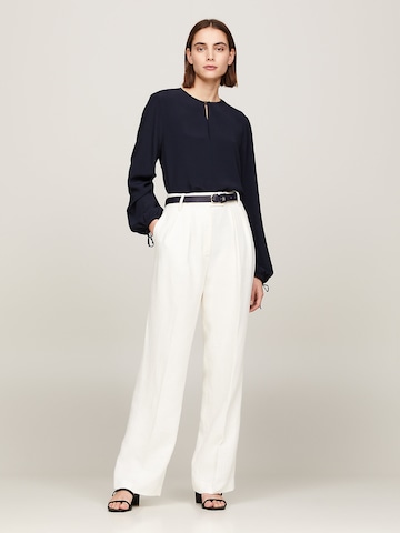 TOMMY HILFIGER Loose fit Pleated Pants in Beige