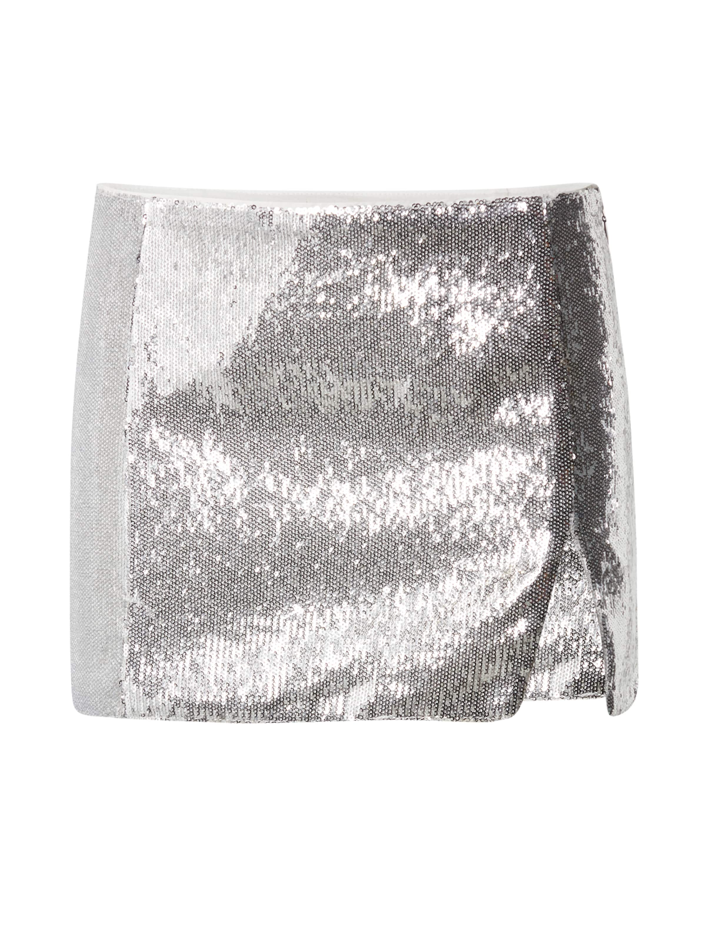 WEEKDAY Rock 'Moa' in Silber: Vorderseite