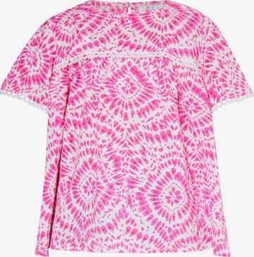 IZIA Blouse in Roze: voorkant