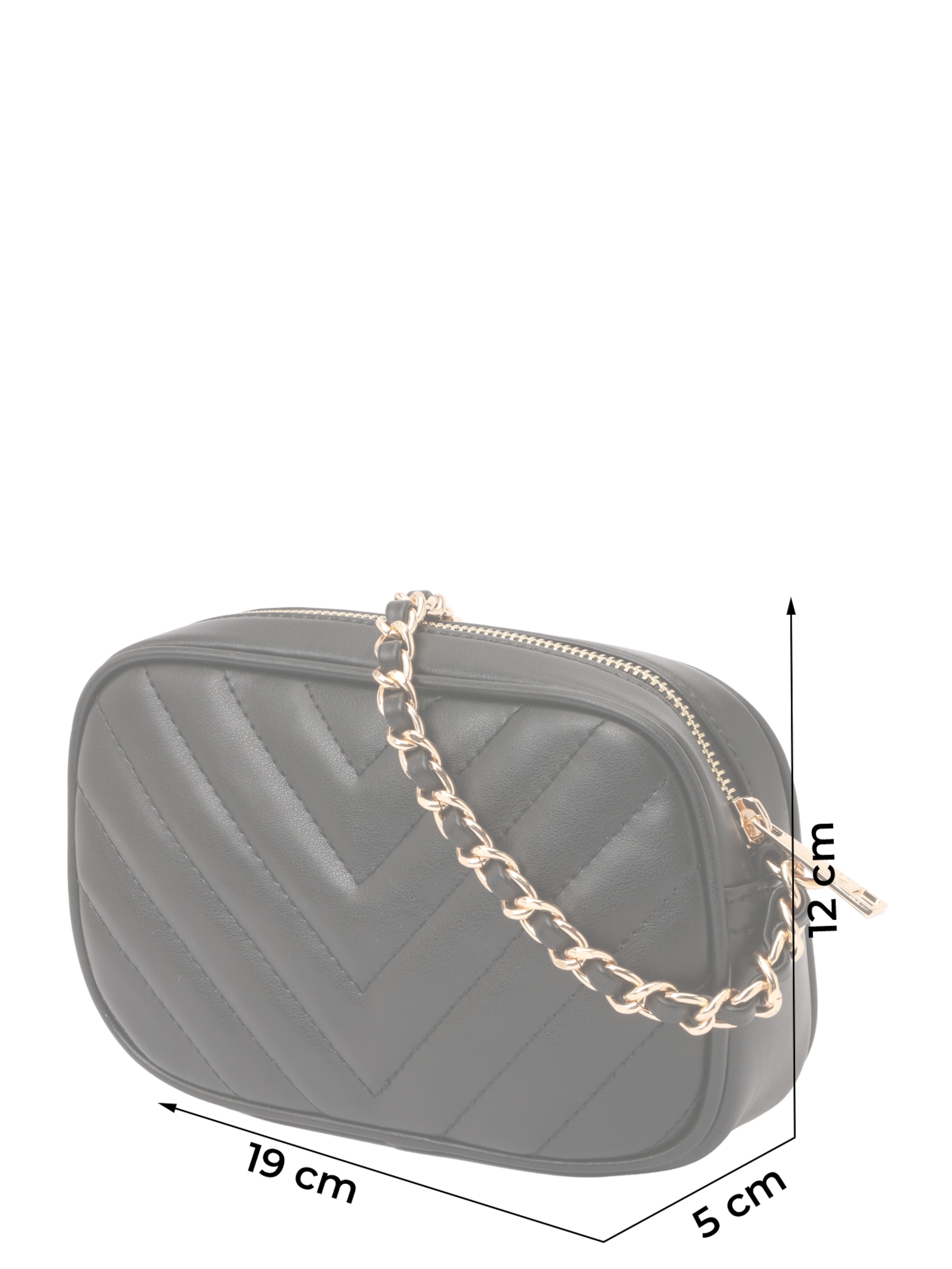 19V69 ITALIA - Bolso de hombro 'Vivi Gold 2' en negro: frente