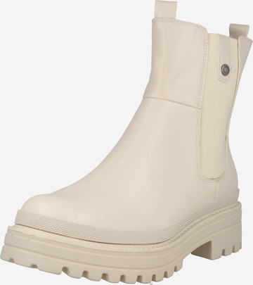 Refresh Chelsea Boots in White: front