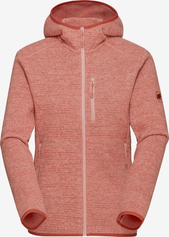 MAMMUT Funktionsfleecejacke ‘Arctic IV’ in Orange: Vorderseite