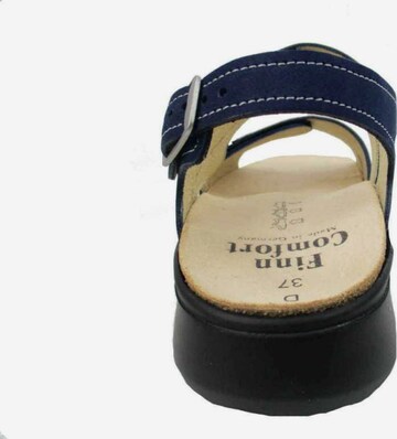 Finn Comfort Sandale in Blau