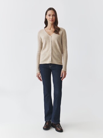 TATUUM Knit cardigan 'ELLA' in Beige