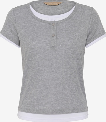 CULTURE - Camiseta 'Rachel' en gris: frente