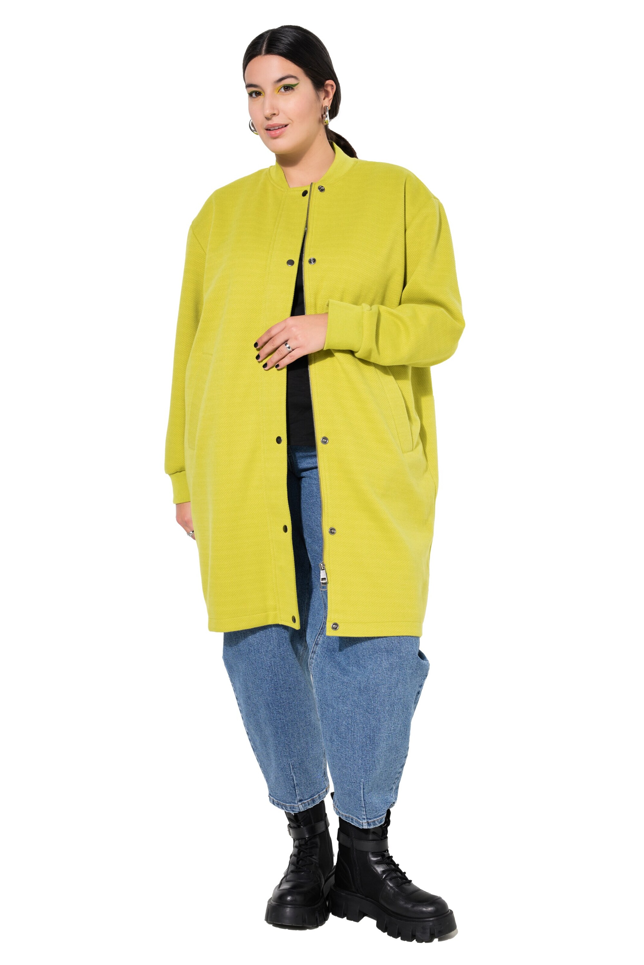 Studio Untold Tussenjas in Geel: voorkant