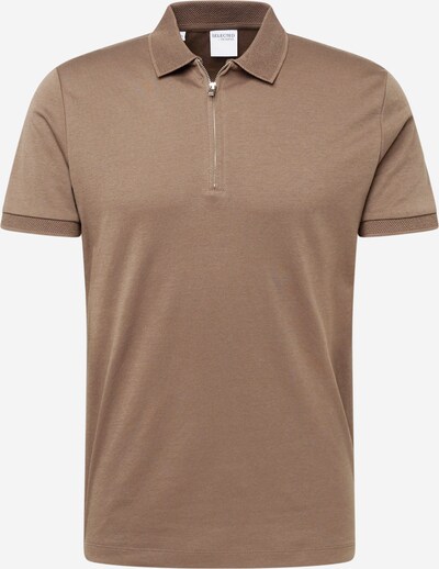 SELECTED HOMME Shirt 'FAVE' in de kleur Ombergrijs, Productweergave