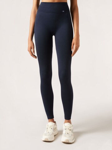 CALZEDONIA Skinny Leggings in Blau: Vorderseite