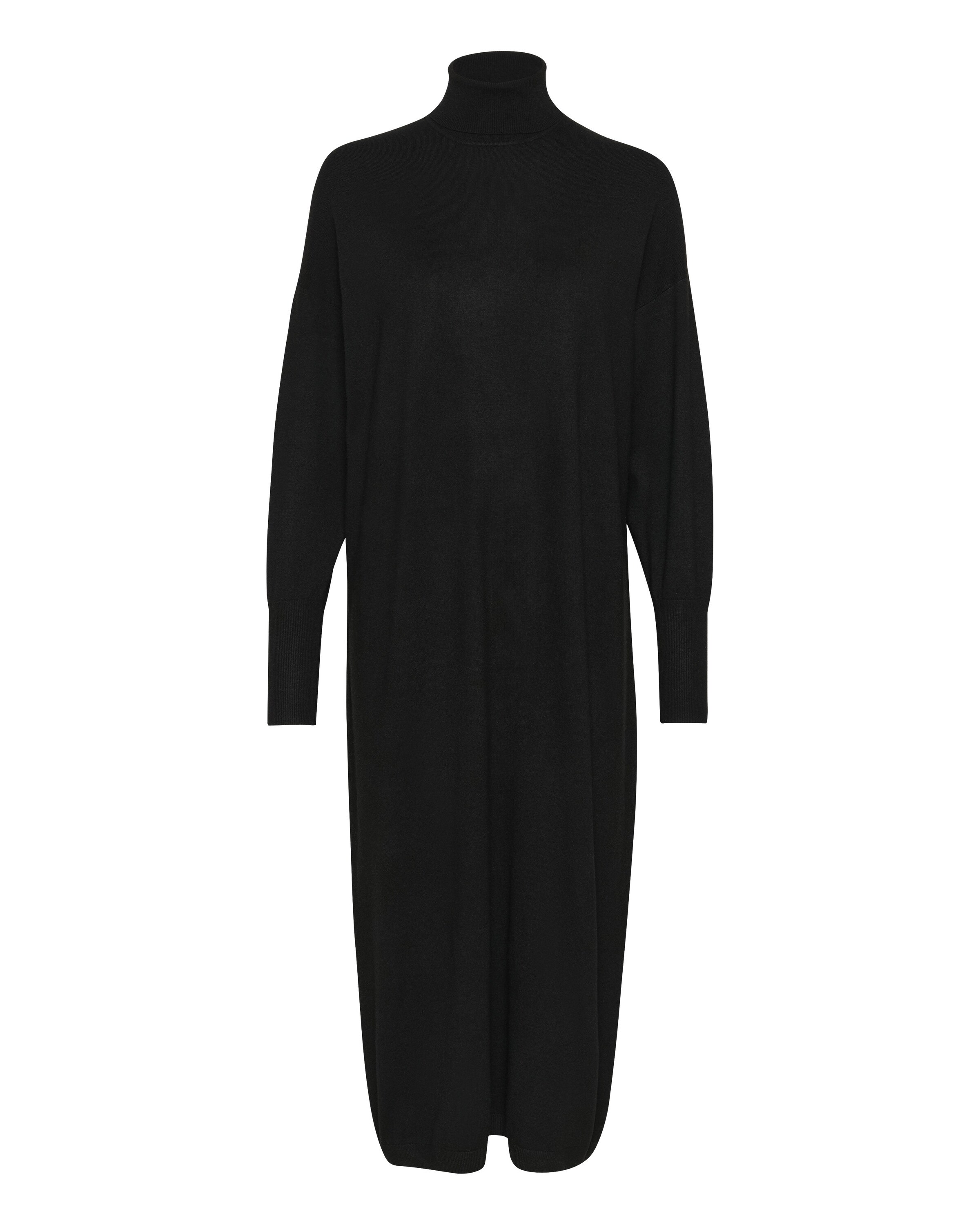 InWear Gebreide jurk 'Kellsie' in Zwart: voorkant