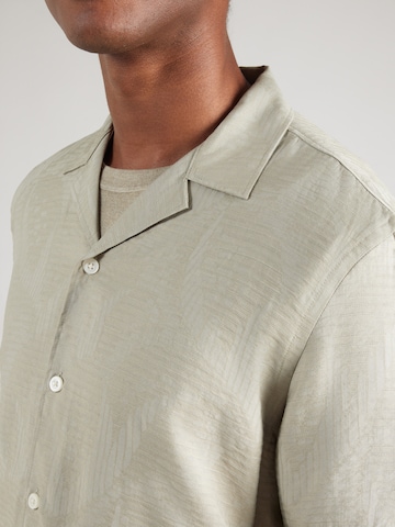Lindbergh Regular fit Πουκάμισο σε πράσινο
