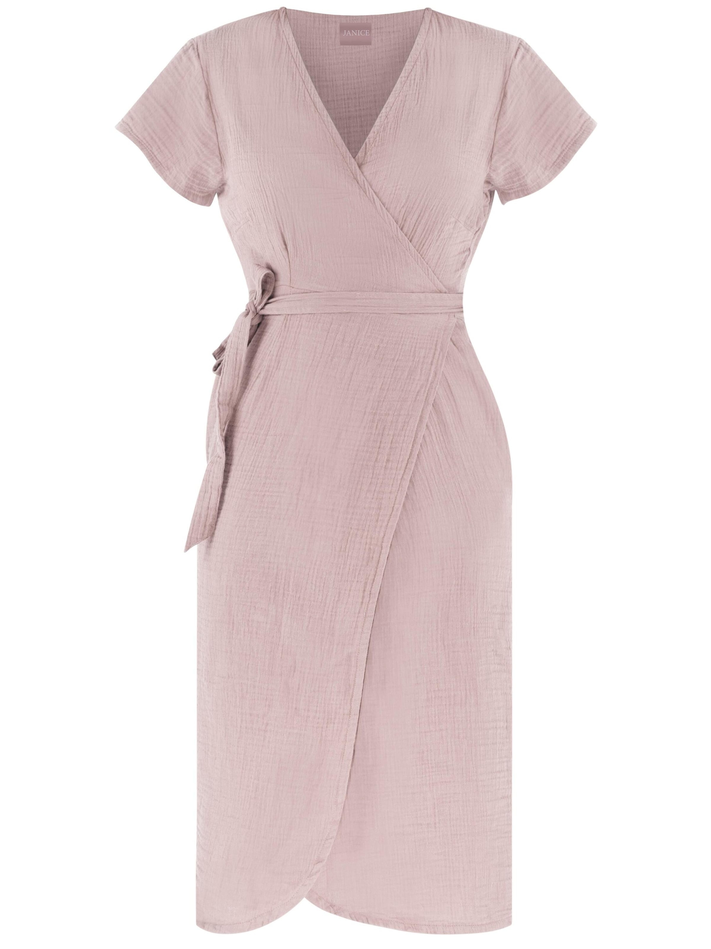 Janice Blusenkleid ' Chadies ' in Pink: Vorderseite