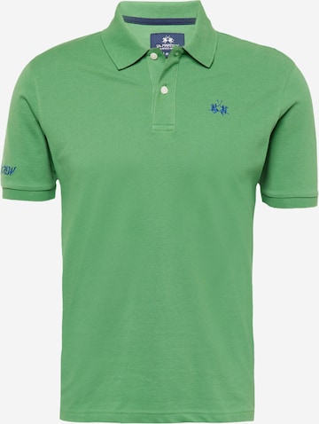 La Martina Poloshirt in Grün: Vorderseite