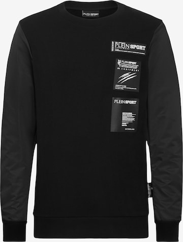 Plein Sport Sweatshirt 'Scratch' in Black: front