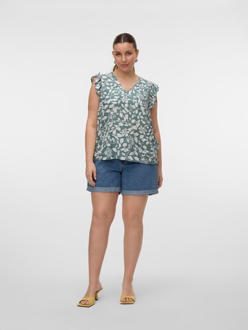 Chemisier 'VMCVera' Vero Moda Curve en vert