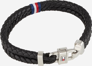 TOMMY HILFIGER Zapestnica | črna barva