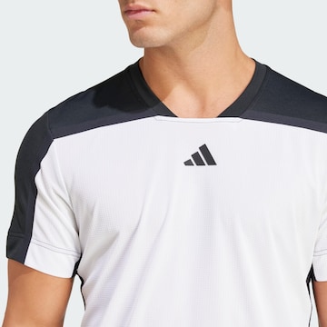 T-Shirt fonctionnel 'Pro FreeLift' ADIDAS PERFORMANCE en blanc