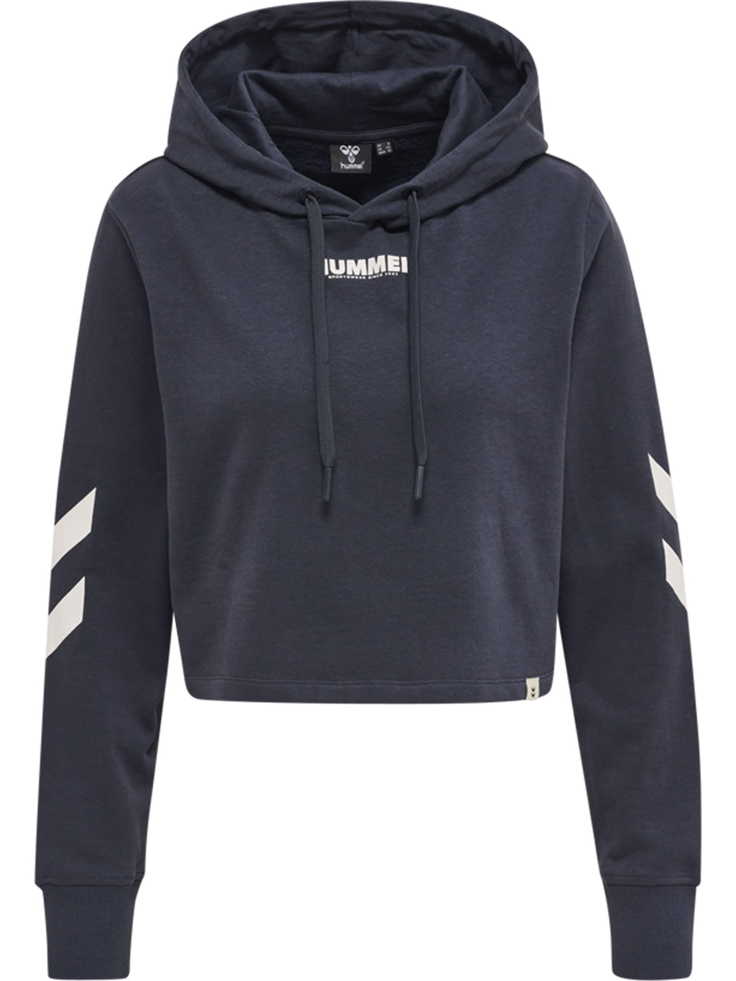 Sweat-shirt Hummel en bleu : devant