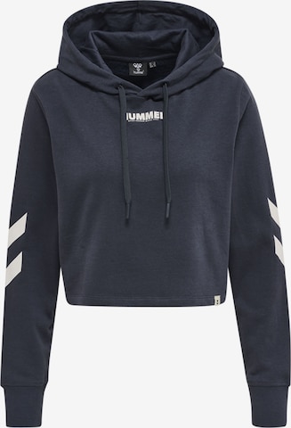 Sweat-shirt Hummel en bleu : devant