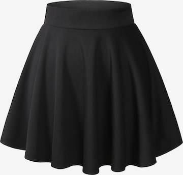 Zapaka Skirt in Black: front