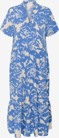 Robe 'Eda' SAINT TROPEZ en bleu : devant