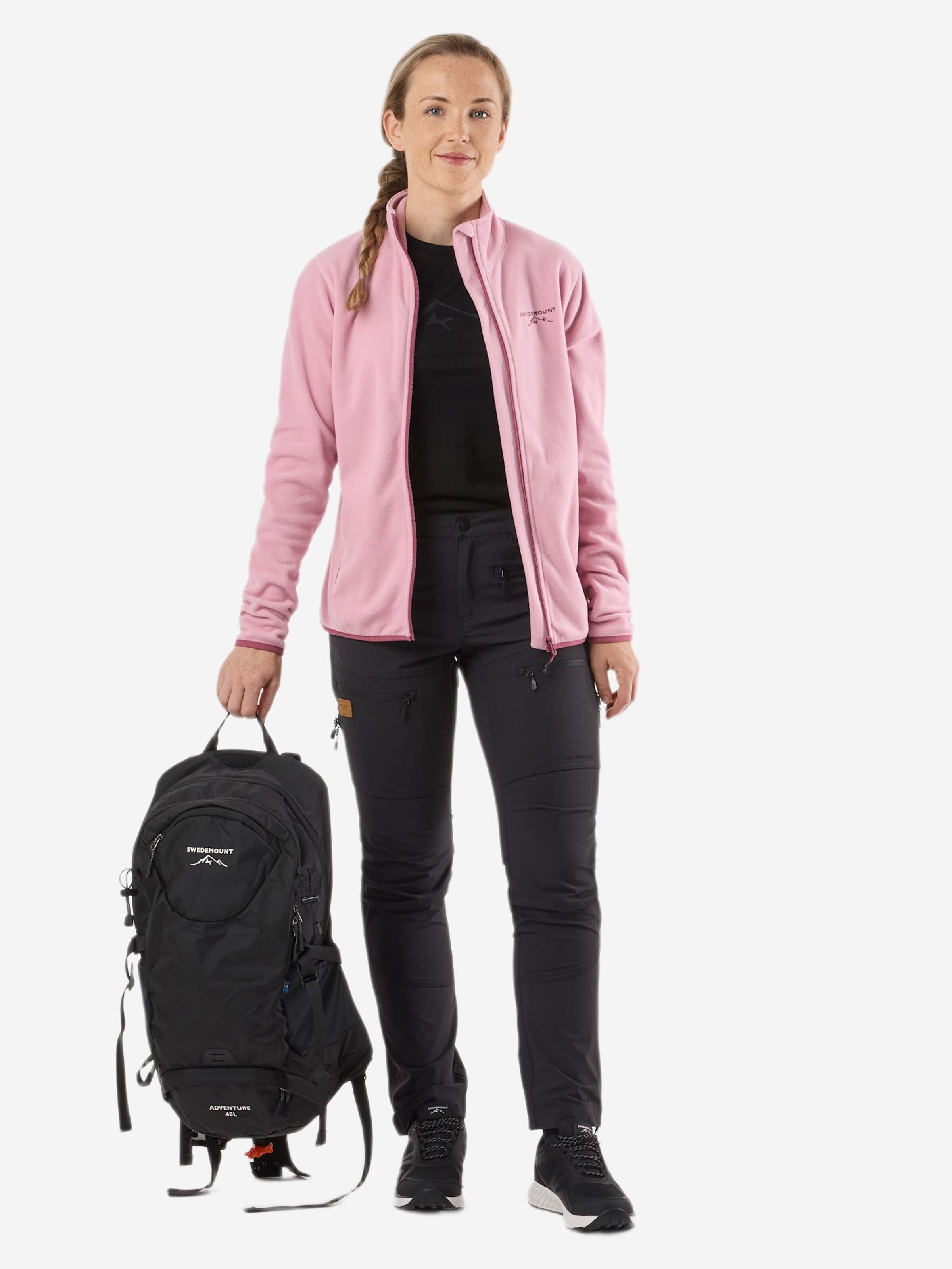 SWEDEMOUNT Regular Outdoor trousers 'Lofoten' in Black