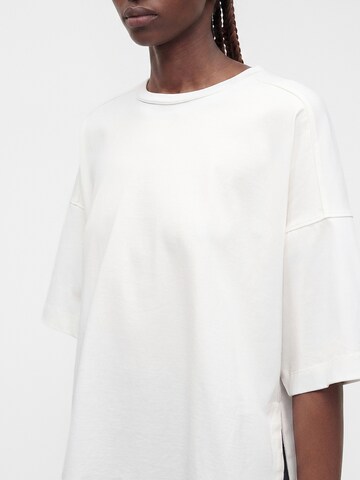 MSCH COPENHAGEN - Camiseta talla grande 'Teagan Leana'' en blanco