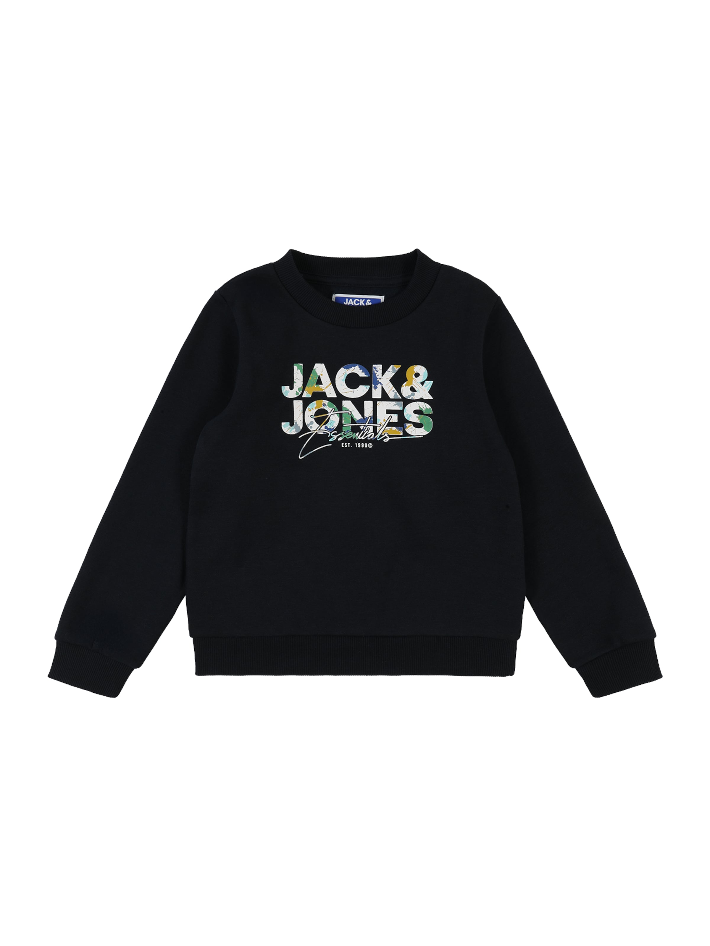 JACK & JONES MINI Sweatshirt 'JJGEPLAS' in Blue: front