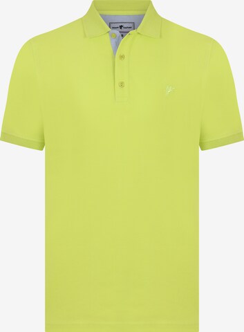DENIM CULTURE T-shirt 'Justin' i grön: framsida
