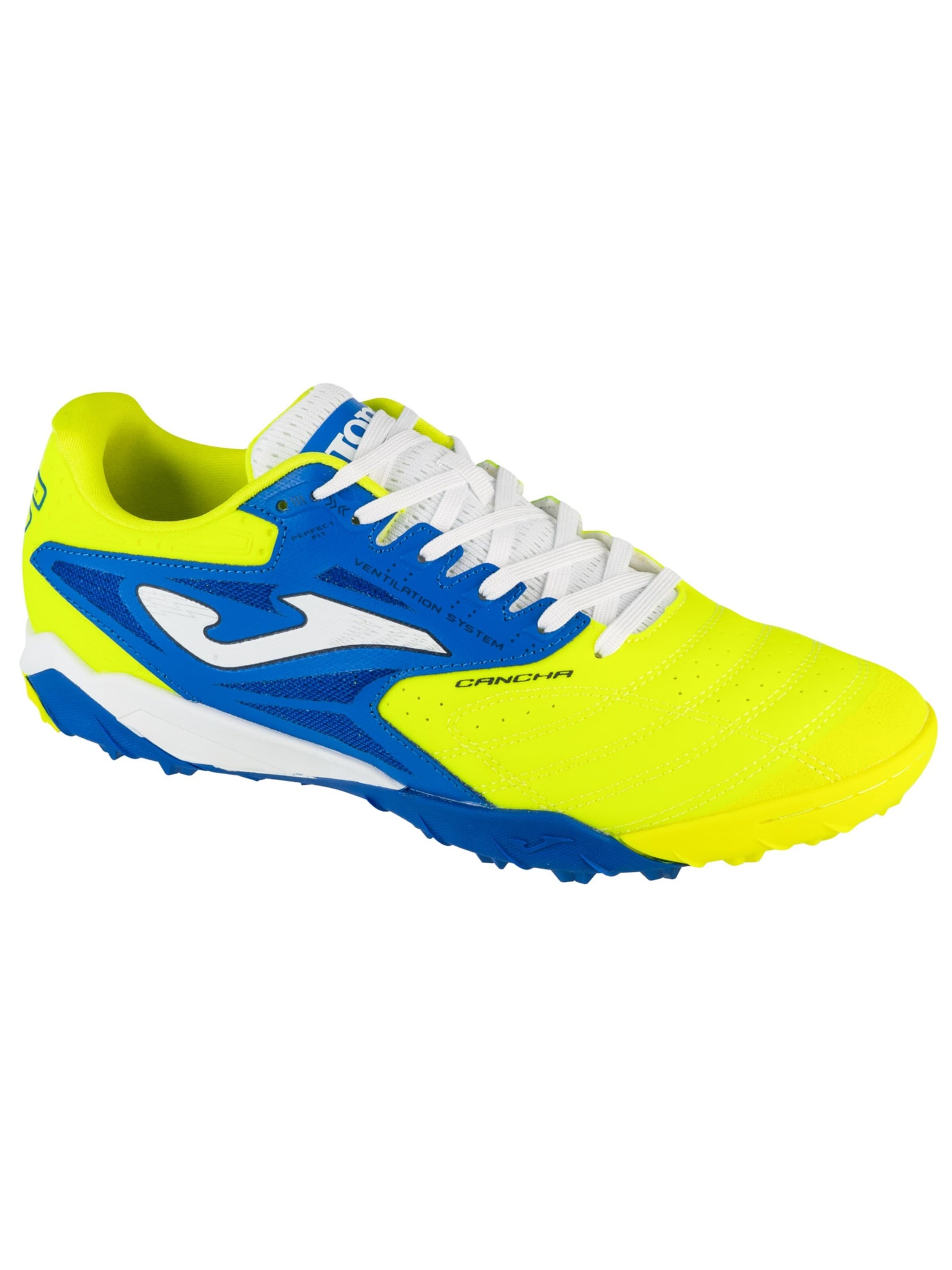 JOMA Voetbalschoen 'Cancha 25 CANS TF' in Geel: voorkant