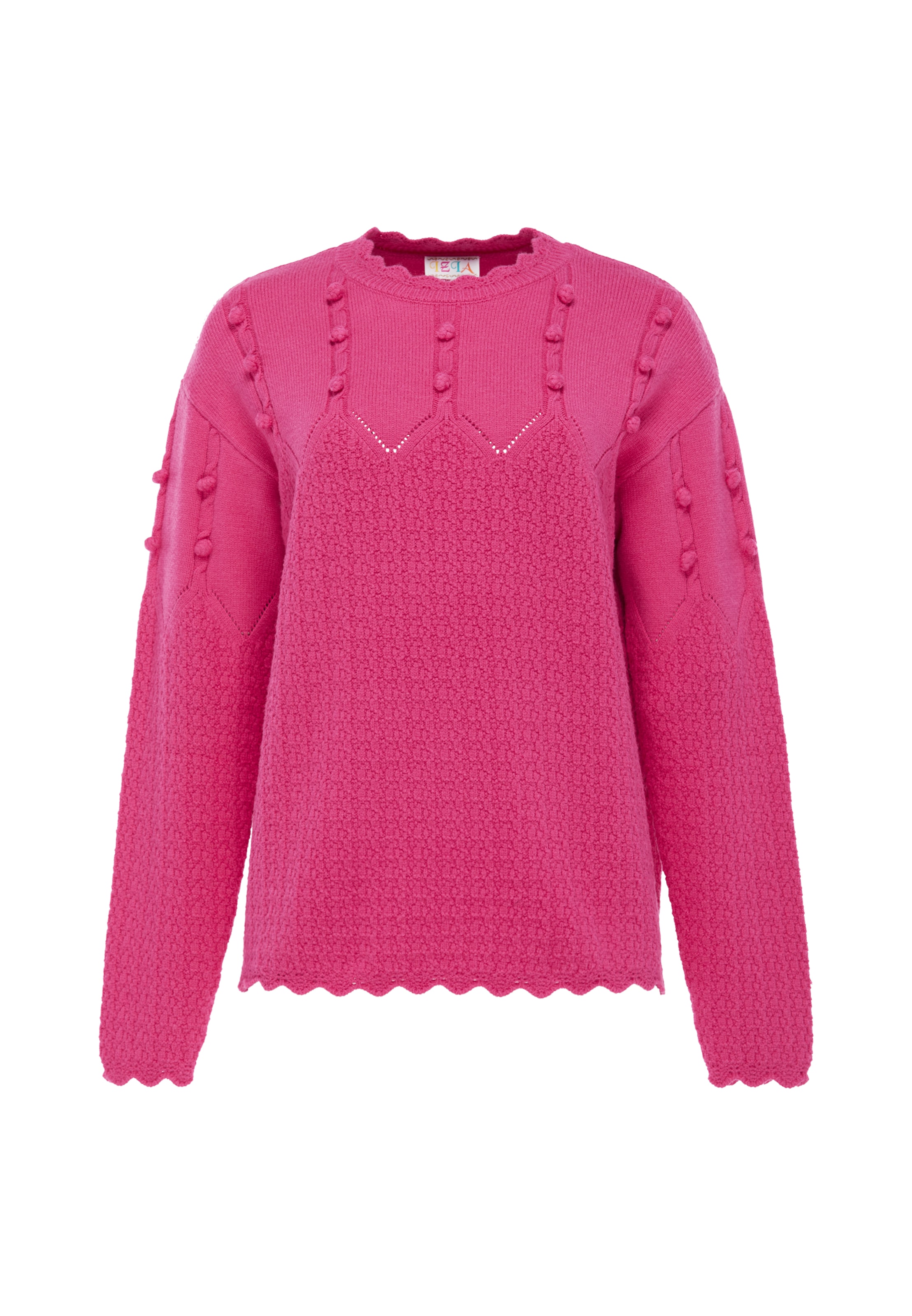 IZIA Trui in Roze: voorkant