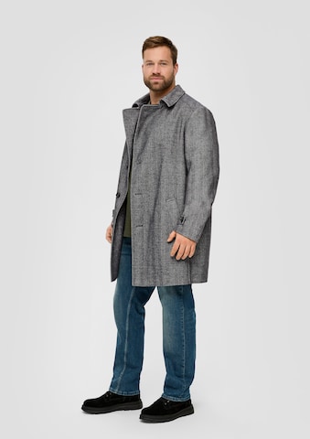 s.Oliver Men Big Sizes Between-Seasons Coat in Grey