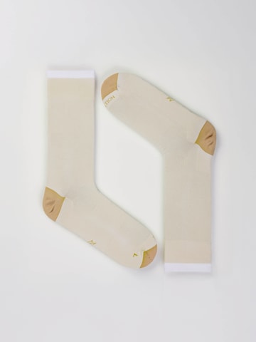 INCYLENCE Athletic Socks 'PURE' in Beige