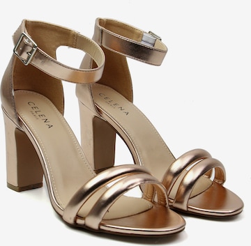 Celena Strap sandal 'Chelsie' in Gold