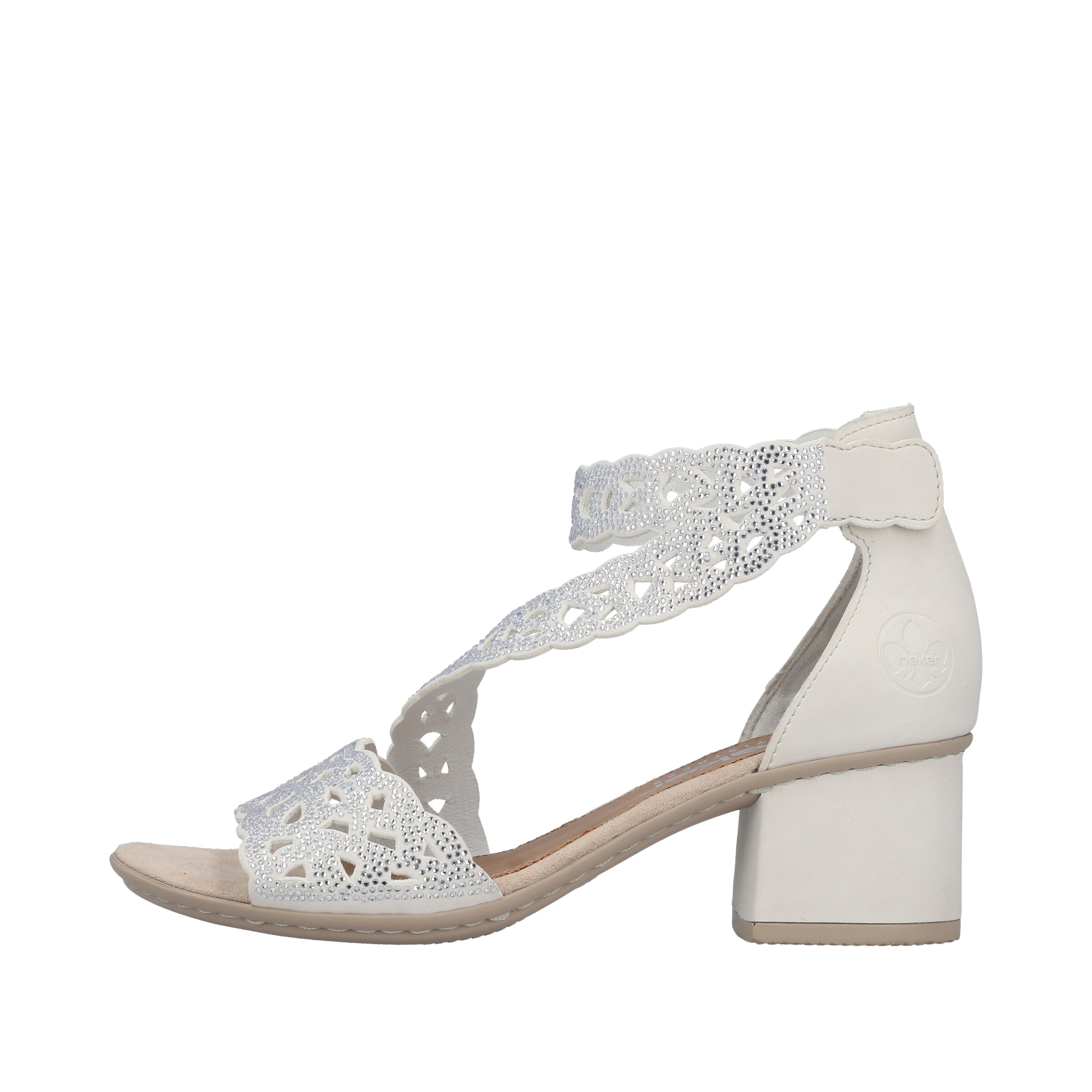 Rieker Strap Sandals in White
