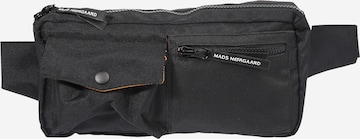 MADS NORGAARD COPENHAGEN Fanny Pack in Black: front