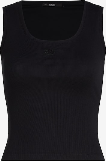 Karl Lagerfeld Top | črna barva, Prikaz izdelka