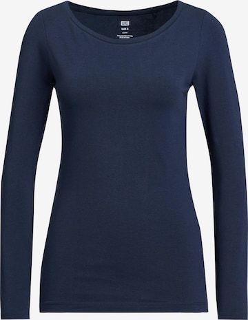 WE Fashion Shirt in Blauw: voorkant