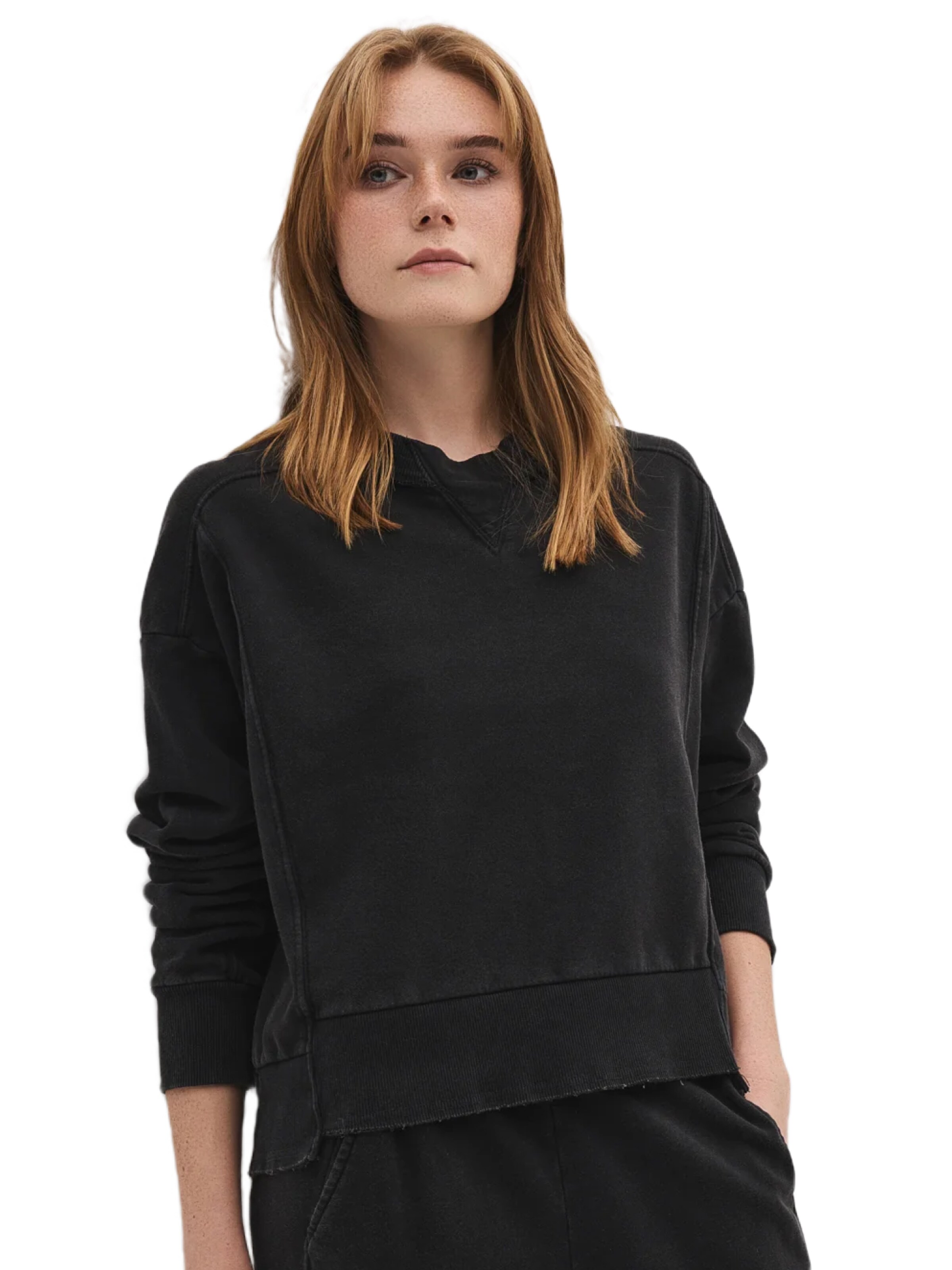 No Matter What Sweatshirt in Black: front