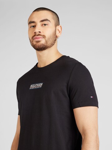 TOMMY HILFIGER - Camiseta en negro