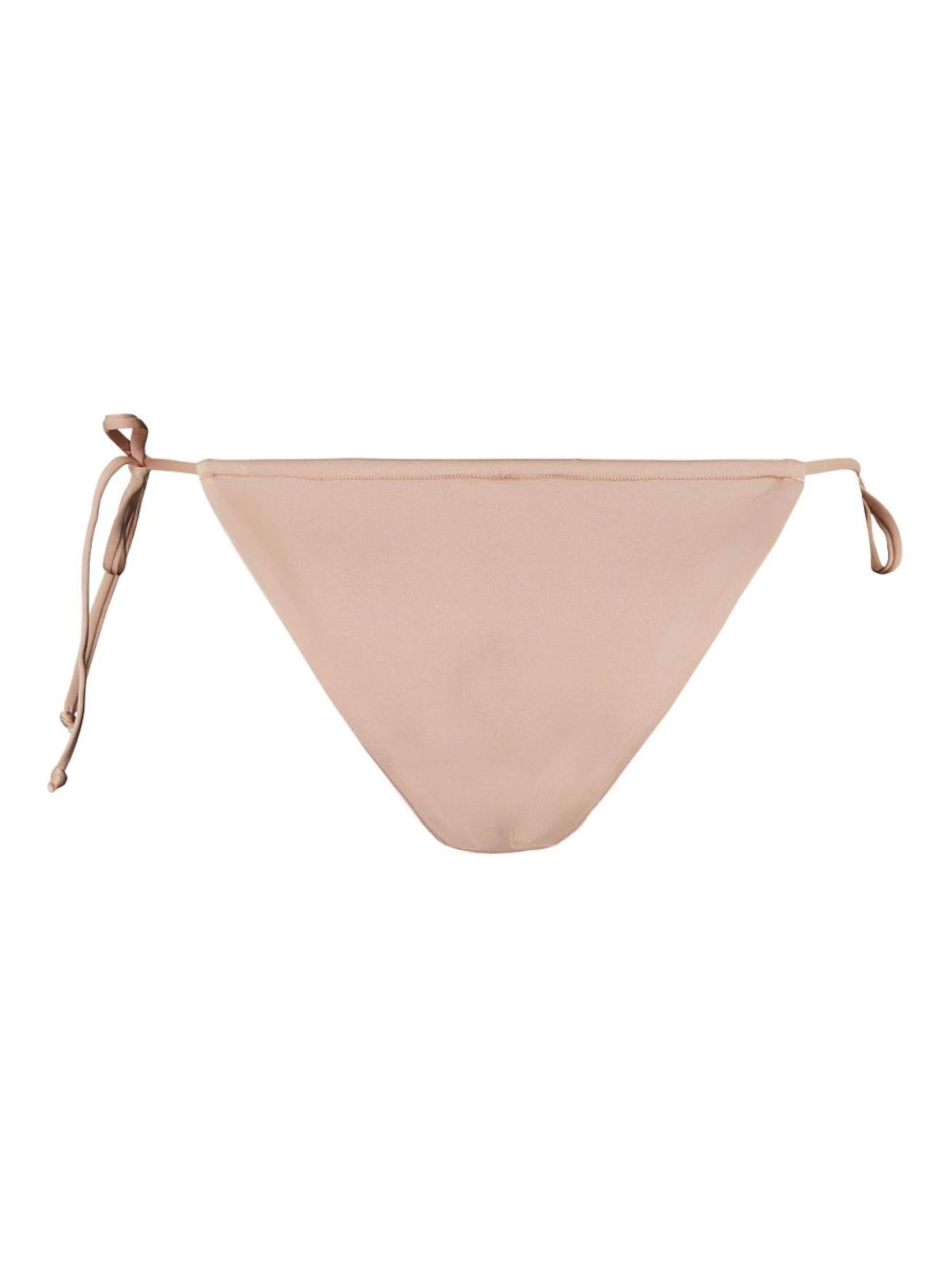 PIECES Bikinitrusse i beige